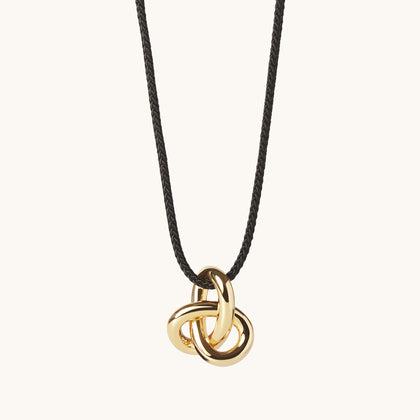 Amara Cord Necklace Gold